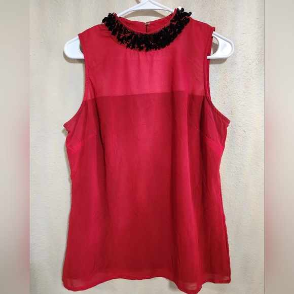 Worthington sleeveless blouse top size medium - Picture 1 of 5